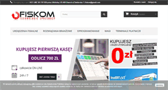 Desktop Screenshot of fiskom24.pl