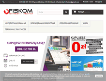 Tablet Screenshot of fiskom24.pl